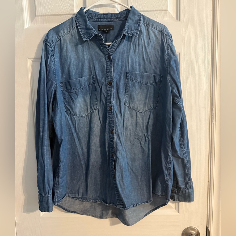 Attention‎ Indigo Denim Shirt